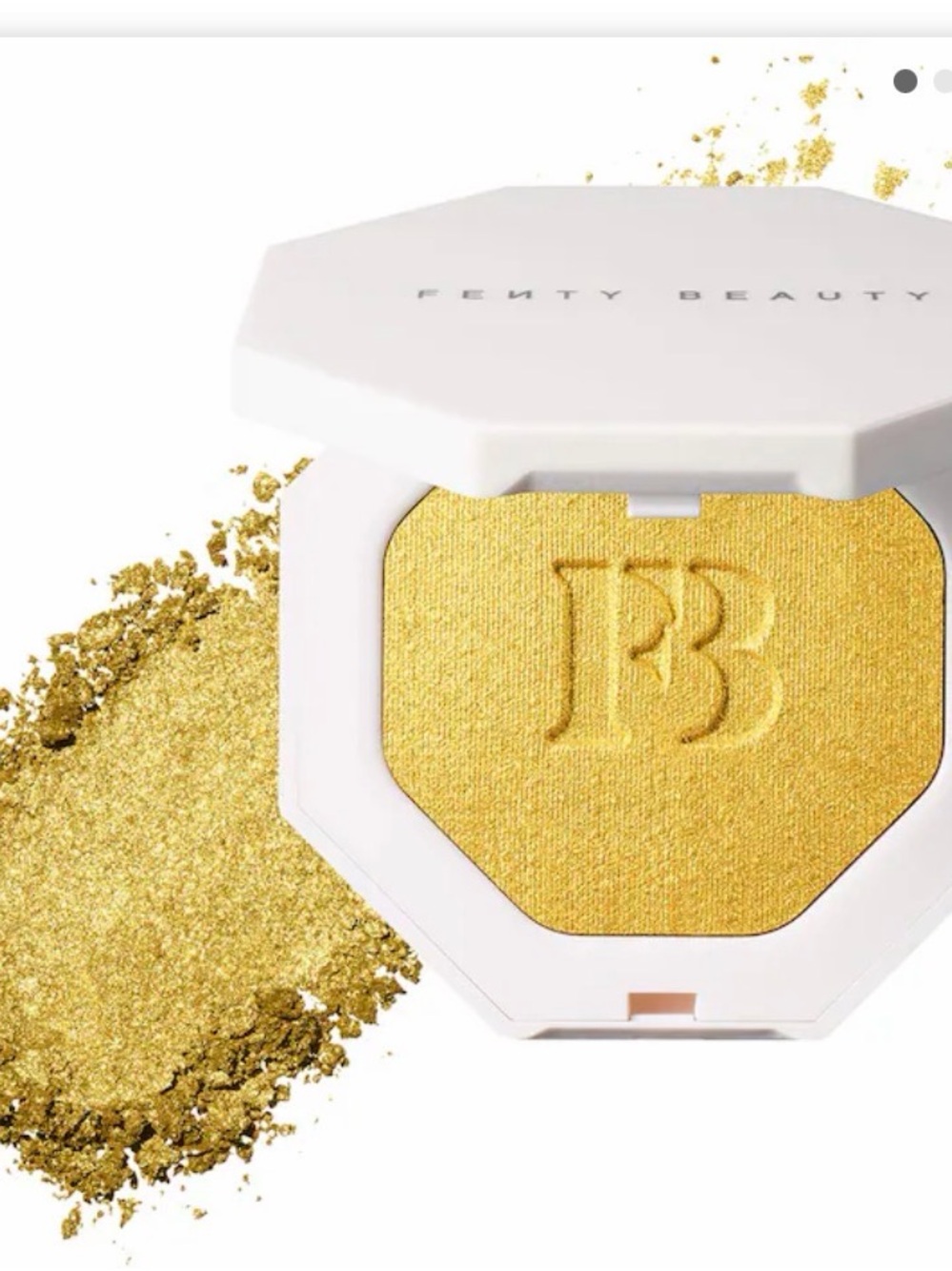 Fenty Beauty White Octagonal Compact Setting Powder